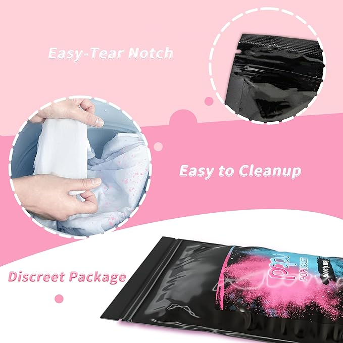 1 Pack Black-out Gender Reveal Powder- 1 lb Pink Powder – Perfect for Baby Gender Reveal, Car Burnout, Color Toss, Photoshoots, Helicopters