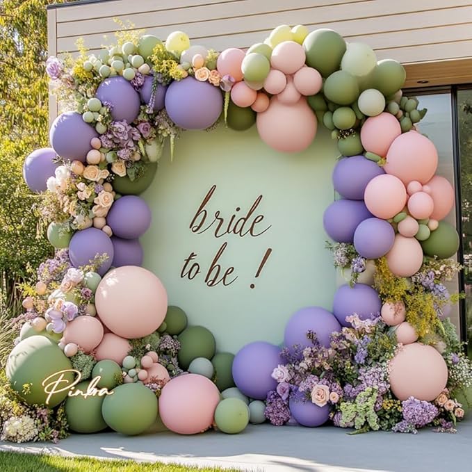 Double Stuffed Sage Green Balloons Retro Olive Green Balloon Garland Kit Different Sizes 18/12/5 Inch Pastel Avocado for Birthday Baby Shower Wedding Jungle Safari Spring Party Decoration