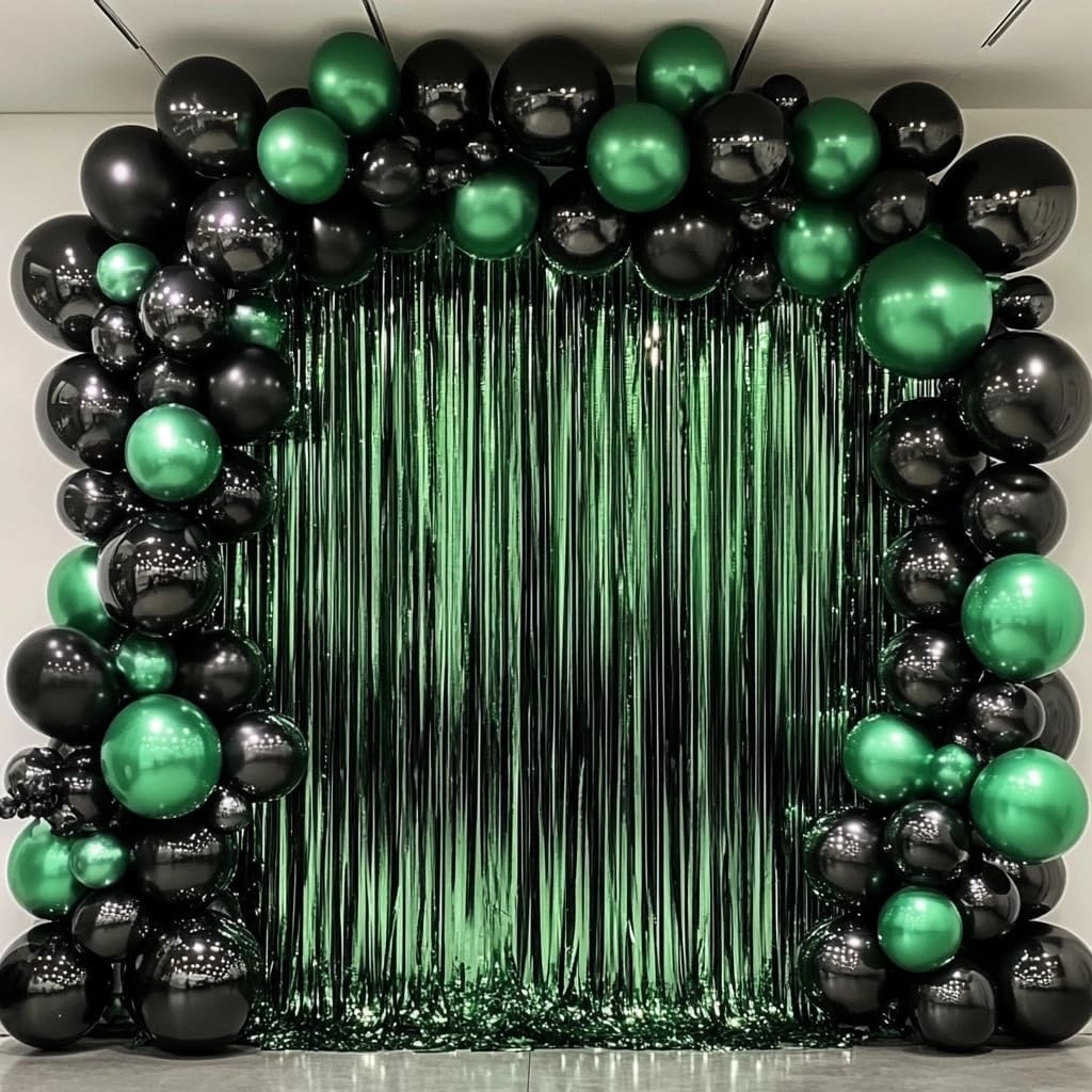Black Balloons, 60 PCS Black Balloons 12 inch Latex Balloon for Birthday Party Decoration, Wedding, Baby Shower, Anniversary, Holiday Decoration and Balloon Garland