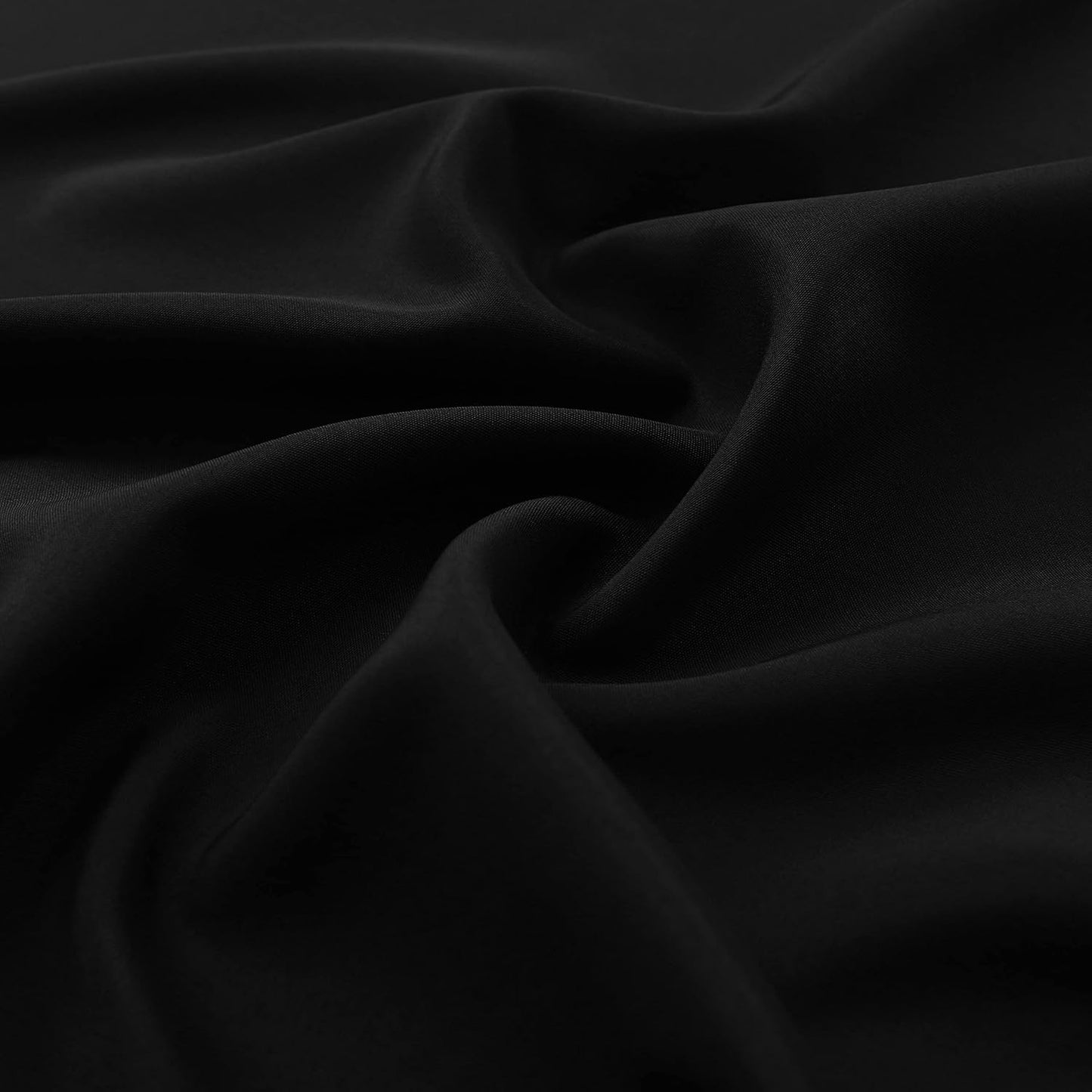 FOLINS&HOME Black Rectangle Tablecloth 52 x 70 Wrinkle Free Waterproof Polyester Table Cloths, Spillproof Heavy Duty and Washable Table Cover for Party, Banquet, Indoor and Outdoor-Oblong/Rectangular