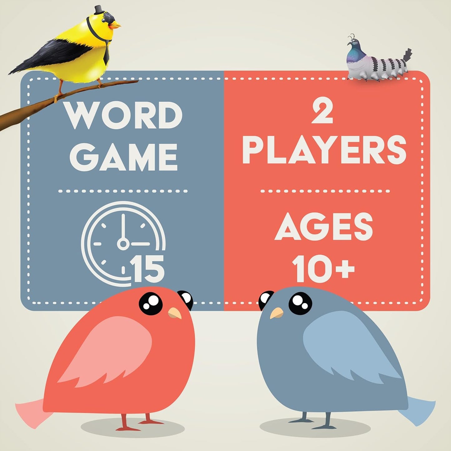 Exploding Kittens A Little Wordy 2 Players - Ages 10+ - 15 Minutes to Play - Letter Tile Word Game - Couples Game, Date Night Game, Adult and Teen Board Game