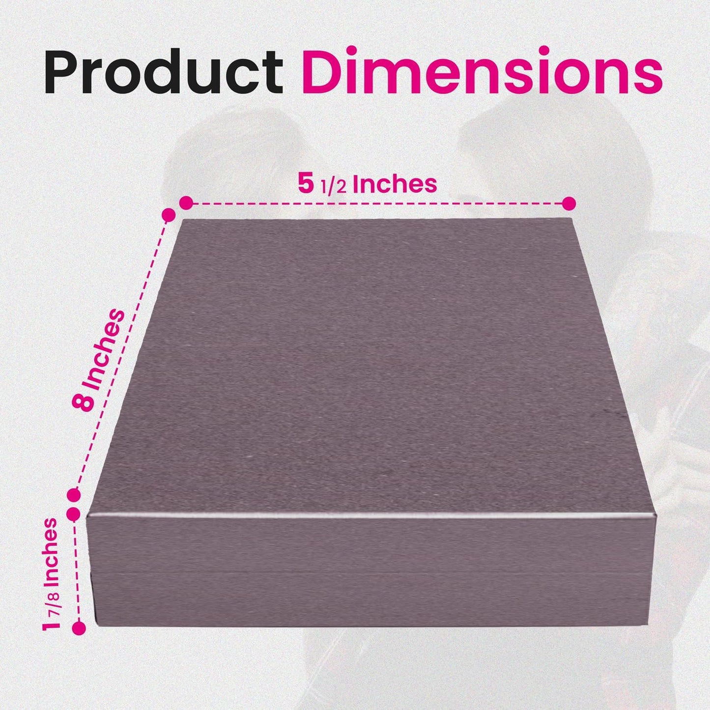 Novel Box Purple Jewelry Box for Necklace 5.5x8x1.87 Inches - Necklaces Gift Box for Proposal Wedding Engagement - Faux Leatherette Jewelry Display Box - Gift Presentation Boxes for Necklaces