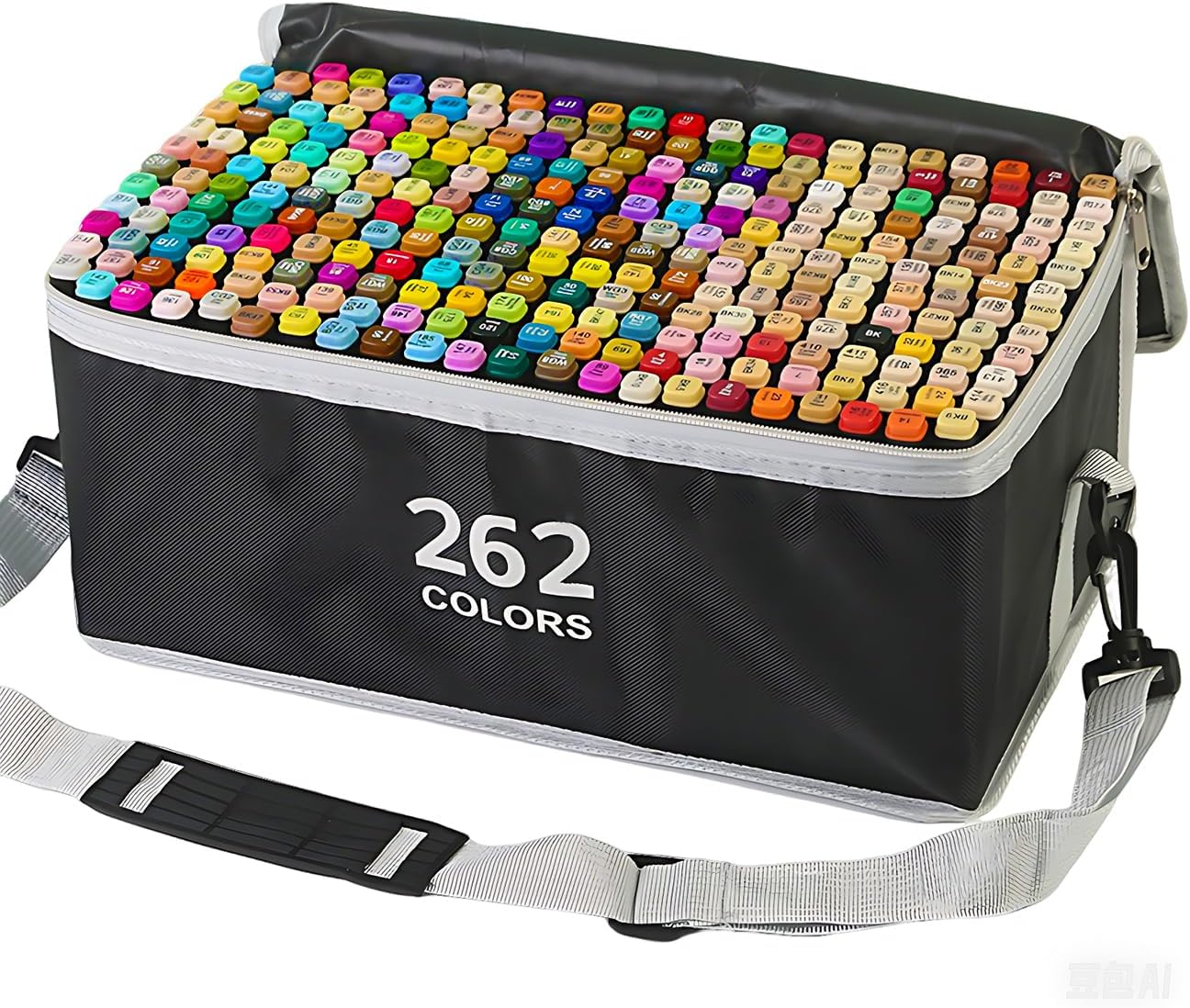 Alcohol Markers 262 Colors with Base Drawing Pen Dual Tip Art Markers for Sketch Anime Illustrations