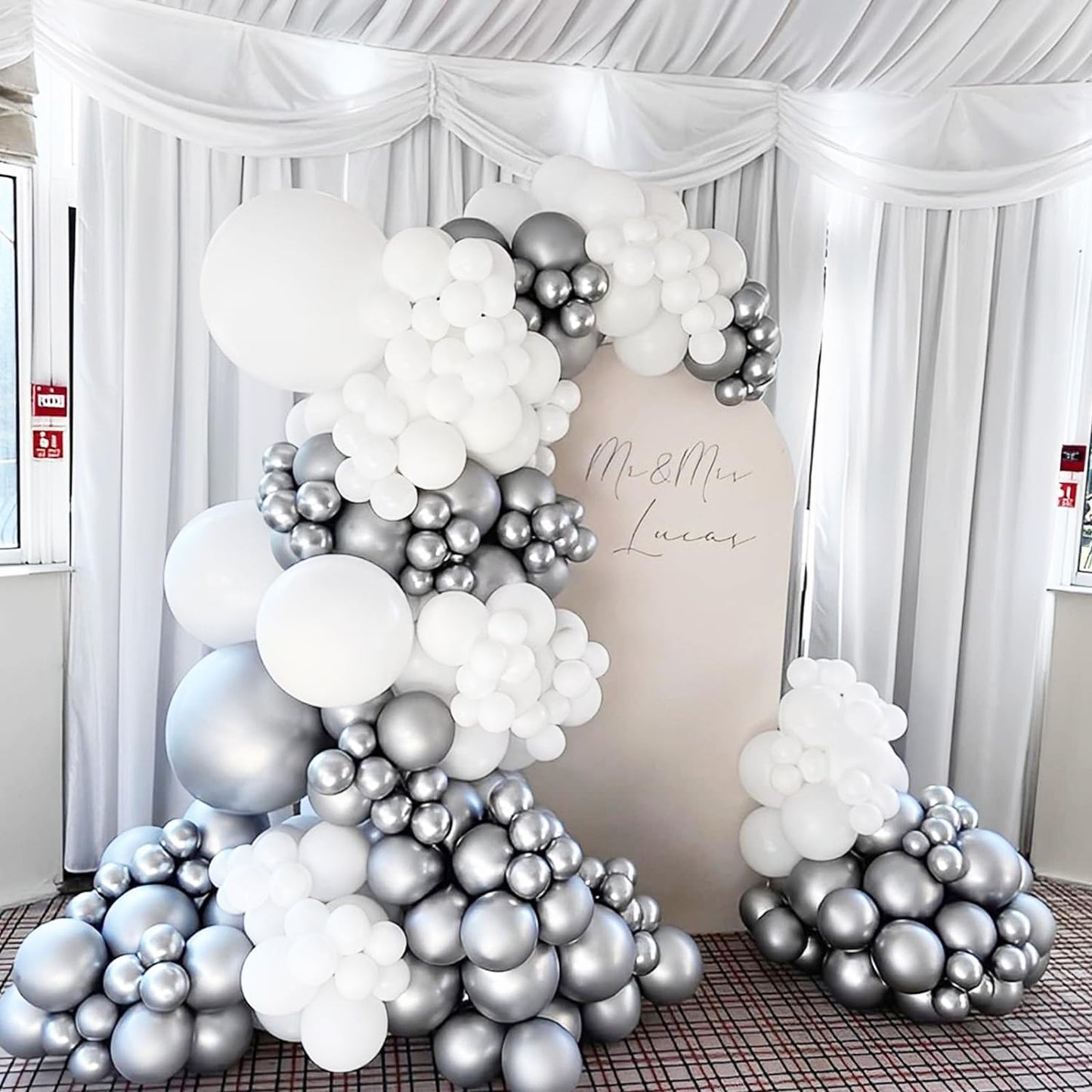 Metallic Silver Balloons, 66pack 12inch Chrome Silver Latex Party Balloons for Graduation, Wedding, Birthday, New Year, Baby Shower, Anniversary, Holiday Party Decorations
