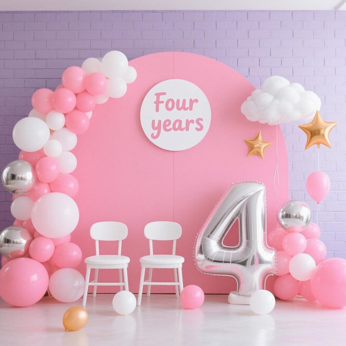 Pink Balloon,145pcs Pink Latex Balloons Arch Kit Different Sizes 18 12 10 5 Inch,Balloon Garland Arch for Birthday Party Graduation Wedding Girl Baby shower Mother Day Decoration