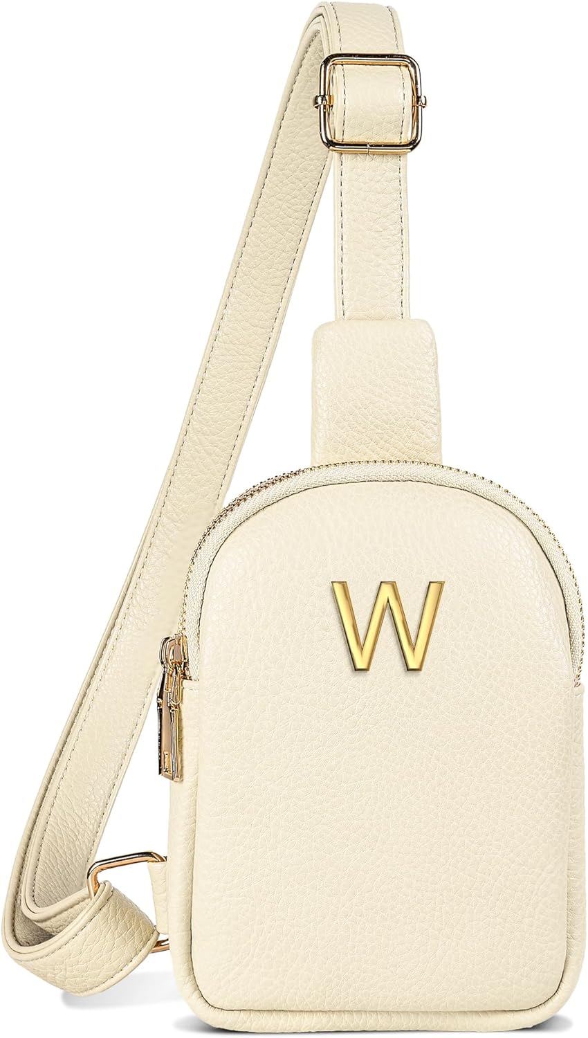 Gifts for College Girl, Initial Lightweight Crossbody Phone Purse for Teen Girls, Mini Shoulder Bag, Birthday Gifts for Women Girls Daughter Granddaughter, Cute Trendy Preppy Stuff for Friend
