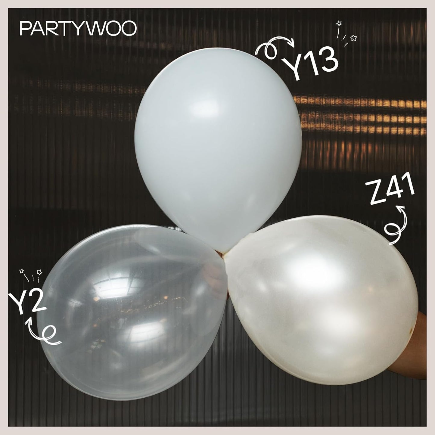 PartyWoo Clear Balloons 100 pcs Different Sizes of 18 12 10 5 Inch Transparent Bubble Latex Helium Balloon Arch Kit Garland for Graduation Wedding Baby Shower Birthday Party Decorations Clear-Y2