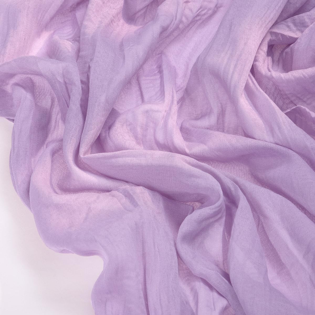Socomi Lilac Purple Lavender Cheesecloth Table Runner Fall Thanksgiving Boho Rustic Gauze 120 inch 10FT Cheese Cloth Runner for Wedding Party Baby Shower Birthday Home Decor Holiday Decorations