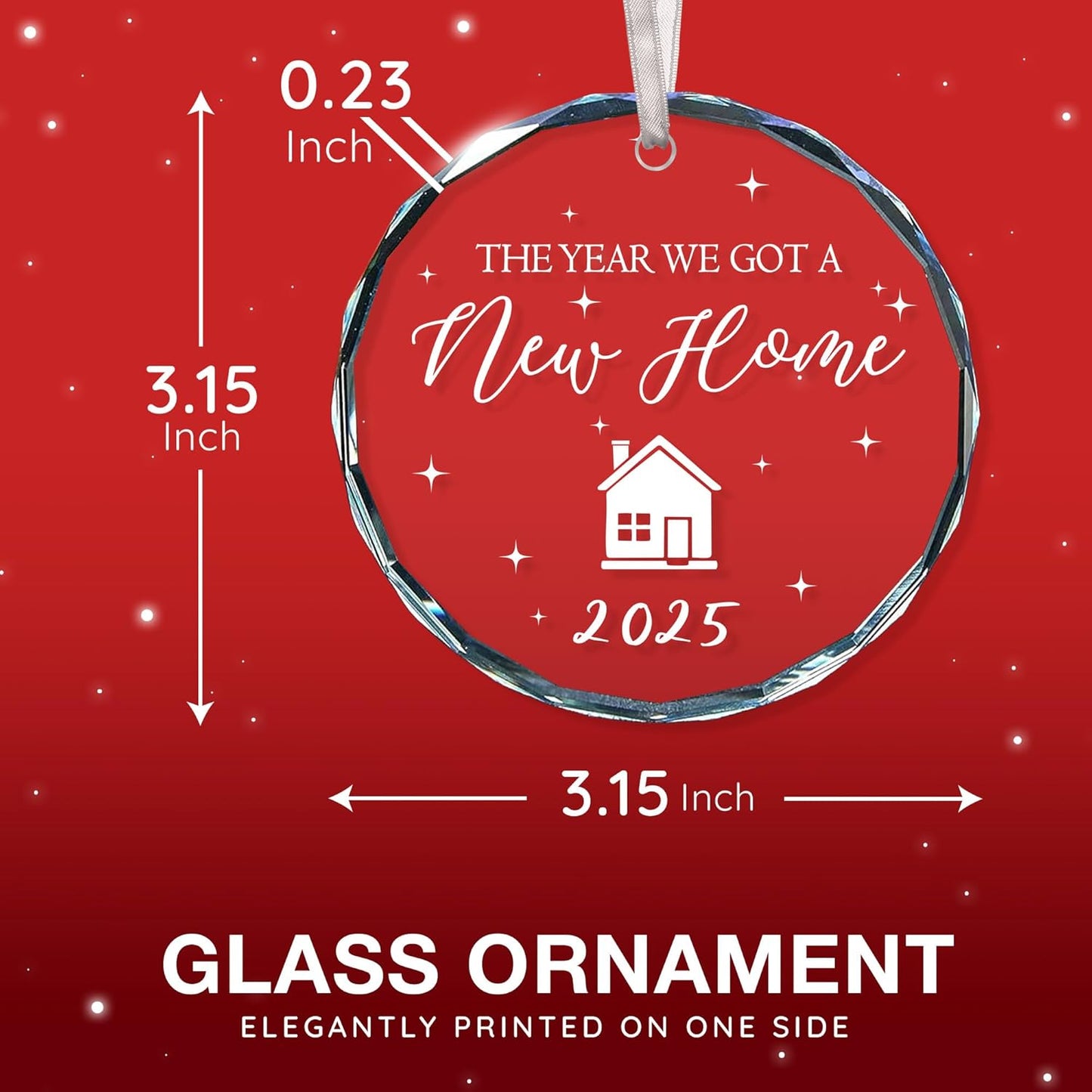 New Home Ornament 2025 - Perfect Housewarming Gift for Couples, Ideal House Warming Gifts for Women, House Warming Gift New Home, housewarmings Gifts, Best Housewarming Presents 2025