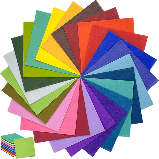 240 Count Dinner disposable Napkins Paper 24 colors Napkin for Cocktail Birthday, Wedding, Party, Lunch, Dessert Napkins（5 * 5inch）