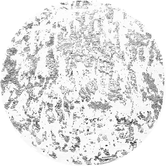 Disposable Silver Placemats Set of 100 Metallic Thin Round 13 Inch Silver Doilies Mesh Pressed Fall Table Placemates 100 Pack Charger Plates for Wedding, Birthday Party