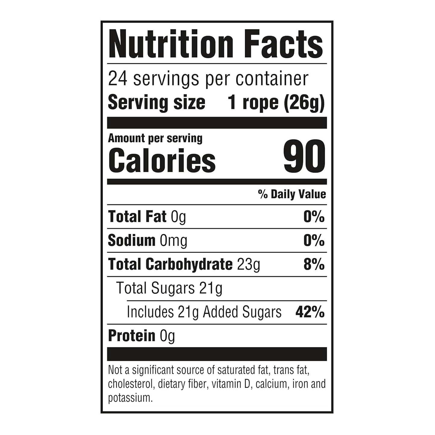 Nerds Rope Candy, Very Berry, 0.92 Ounce Ropes (Pack of 48)