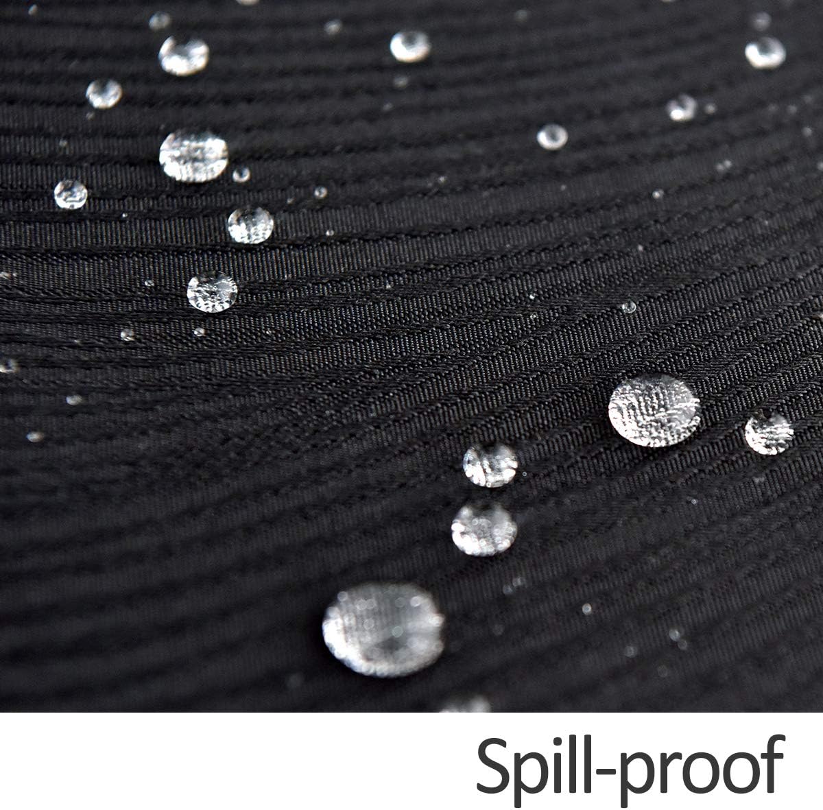 maxmill Jacquard Table Cloth Swirl Pattern Spillproof Wrinkle Resistant Heavy Weight Soft Tablecloth for Kitchen Dinning Tabletop Decoration Outdoor Picnic Rectangle 52 x 70 Inch Black