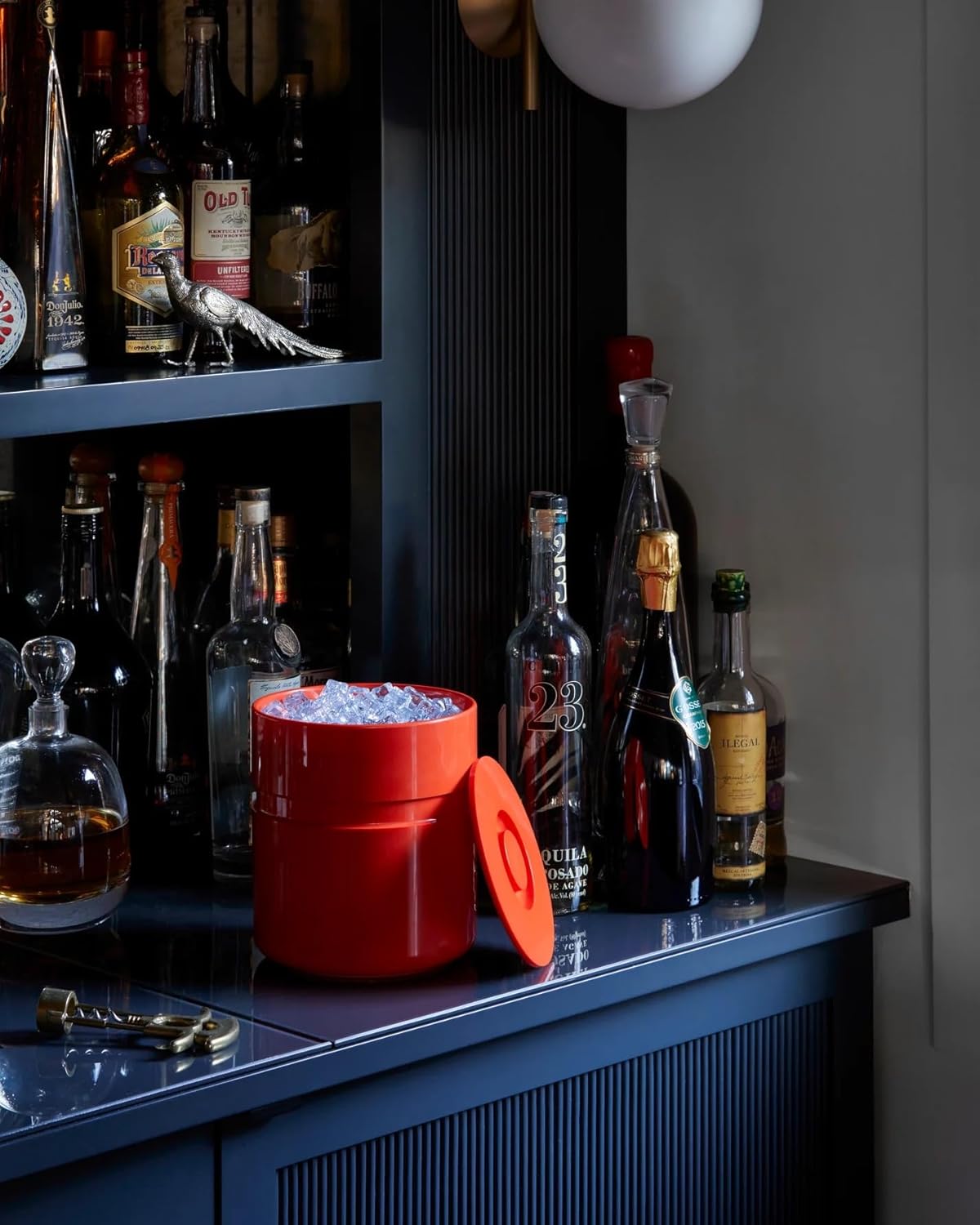 Asti Ice Bucket | Hellerware | Sergio Asti (White)
