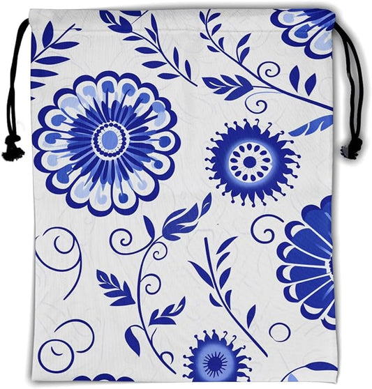 Nerxy Leaf Grip Bags for Gymnastics Tropical Leaves Grip Bag Botanical Drawstring Storage Bags