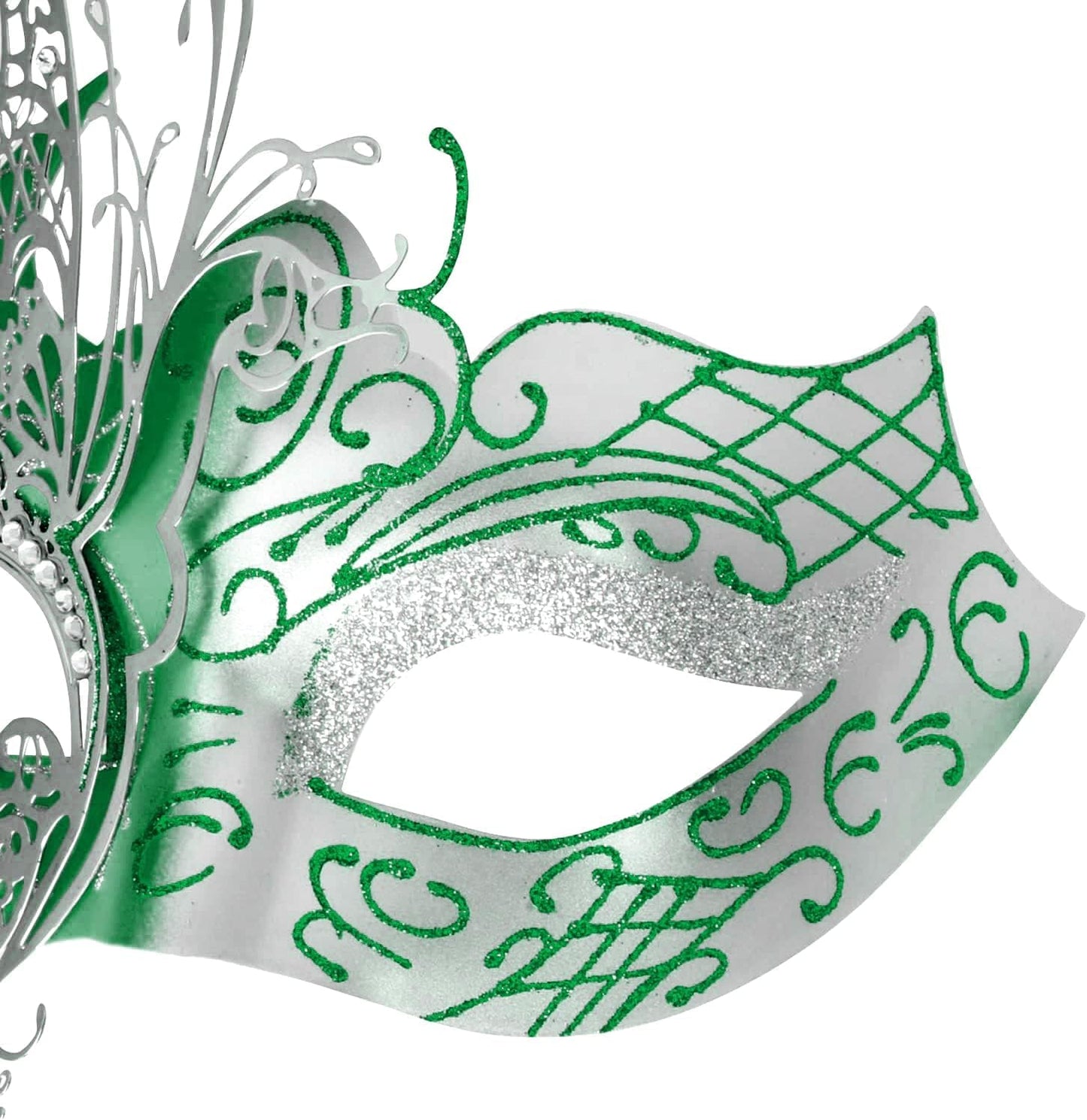 Mysterious Venetian Butterfly Lady Masquerade Halloween Party Mask Evening Prom Ball Mask Bar Costumes Accessory