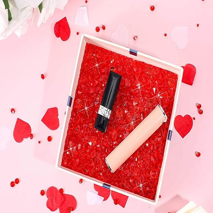 Valentine's Diamond Confetti, 4000pcs Red Heart Valentine's Party Table Decorations Happy Valentines Day Birthday Party Decor Supplies (diamond)