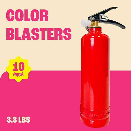 Chameleon Colors Color Blasters, Gender Reveal Fire Extinguisher, Gender Reveal Smoke Bombs, Powder Cannon, Smoke Blaster, War and Holi Color Blaster
