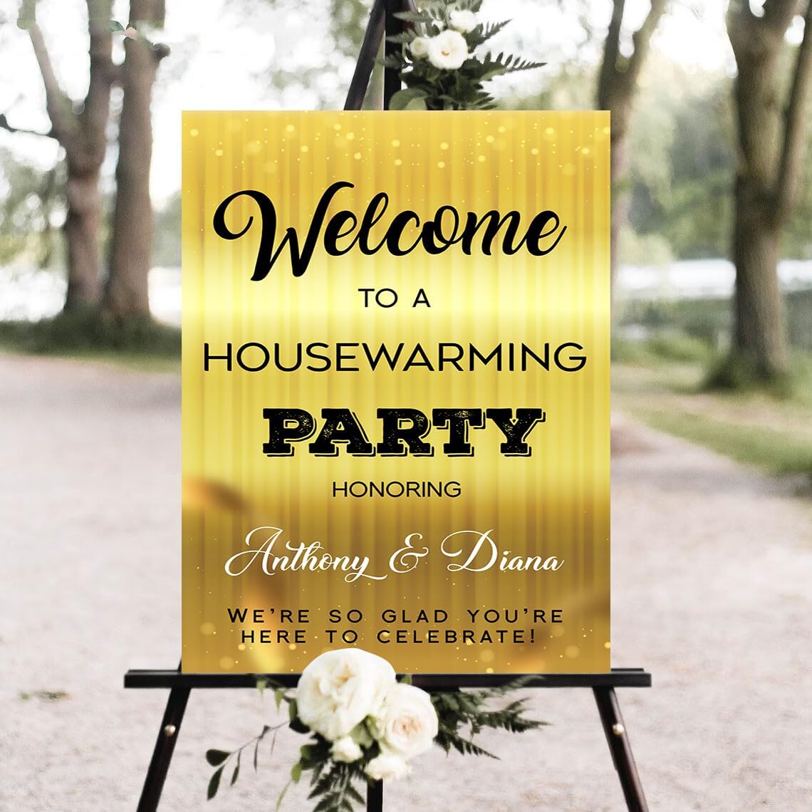 Personalized Housewarming Party Welcome Sign, Housewarming Party Decorations, Housewarming Sign, Welcome To Housewarming Party, Housewarming Party Sign, Housewarming Decor #11