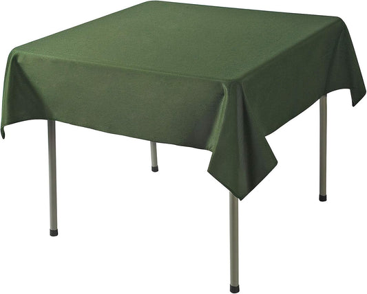 Cupuamon Square Tablecloth 52x52 inch Washable Polyester Fabric Table Cloth for Wedding Party Dining Banquet Decoration（52x52,Willow）