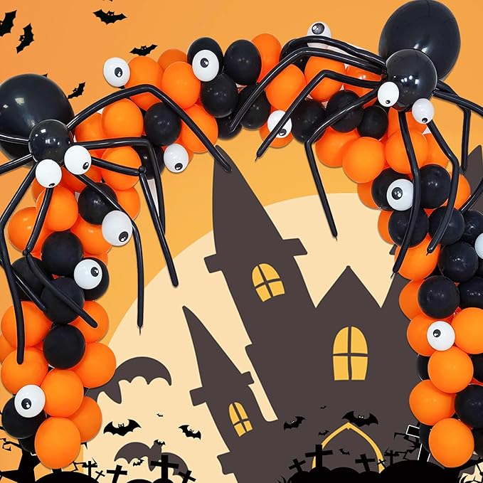 260 Long Balloons 100 Pack Orange Twisting Animal Balloons Thickening Latex Modeling Long Magic Balloons for Animal Model Weddings Birthdays Festival Party Decorations