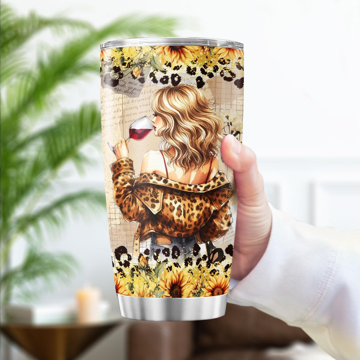 Retirement Gifts for Women 2025, A Wise Woman Once Said I'm Outta Here Cup, 20oz Stainless Steel Tumbler with Floral Wine Design, Funny Goodbye Gift for Coworkers, Friends, Sisters