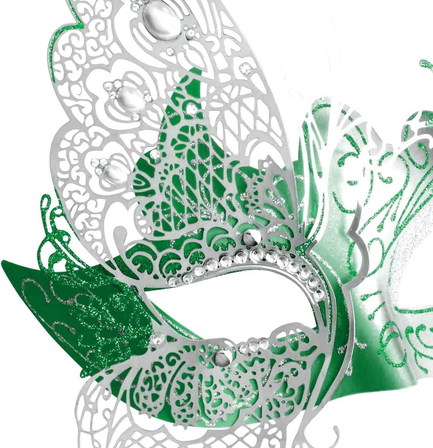 Mysterious Venetian Butterfly Lady Masquerade Halloween Party Mask Evening Prom Ball Mask Bar Costumes Accessory
