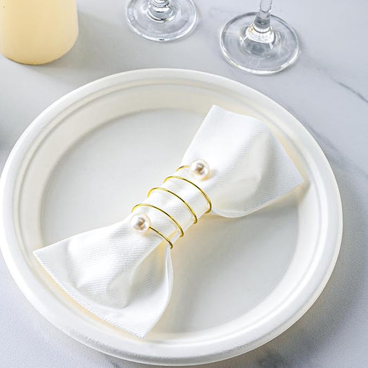 480 Count Disposable Hand Towels, Linen Feel Bathroom Hand Napkins, Soft And Absorbent Paper Napkin for Guest, Disposable Guest Towels for Kitchen, Parties, Weddings