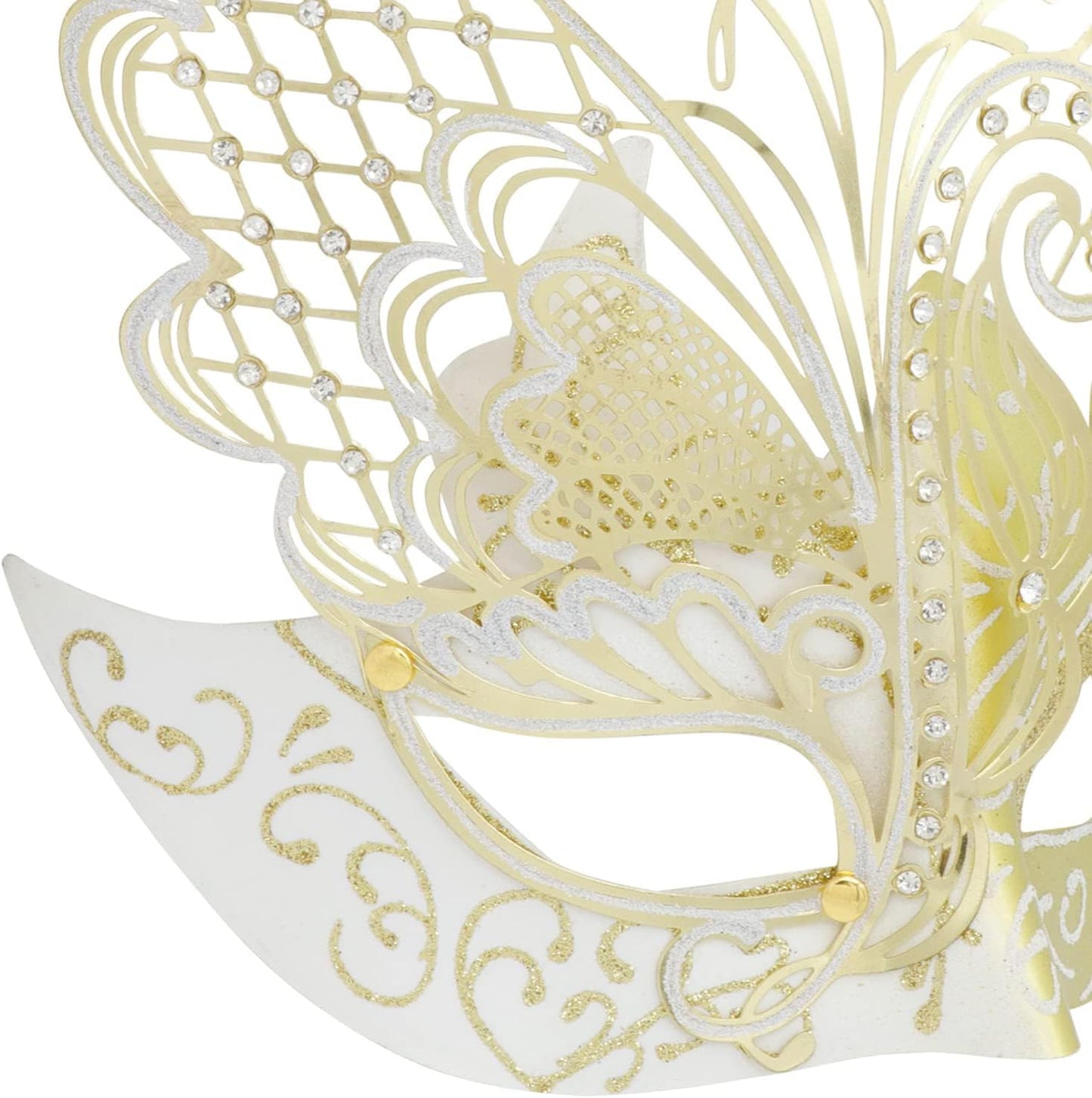 Mysterious Venetian Butterfly Lady Masquerade Halloween Party Mask Evening Prom Ball Mask Bar Costumes Accessory