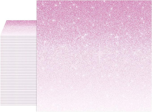 40PCS Ombre Pink Party Decorations Pink Beverage Napkins Gradient Roseate Napkins Disposable Paper Large Pastel Roseate Cocktail Napkins for Kids Women Birthday Party Supplies