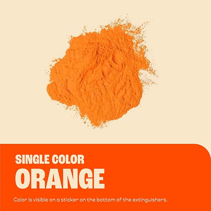 Chameleon Colors Color Blasters, Gender Reveal Fire Extinguisher, Gender Reveal Smoke Bombs, Powder Cannon, Smoke Blaster, War and Holi Color Blaster, 2 Orange Blasters