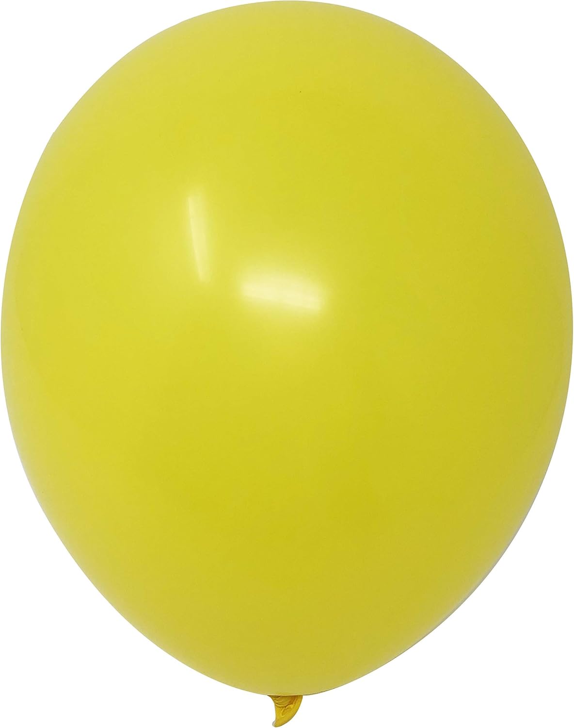 Allgala Latex Balloons for Parties | Helium Grade Bulk Balloon Pack | Ideal for Birthday Party Decorations, Baby Shower, Christmas Party | Colored Balloons for Events | 100ct 12" - Yellow