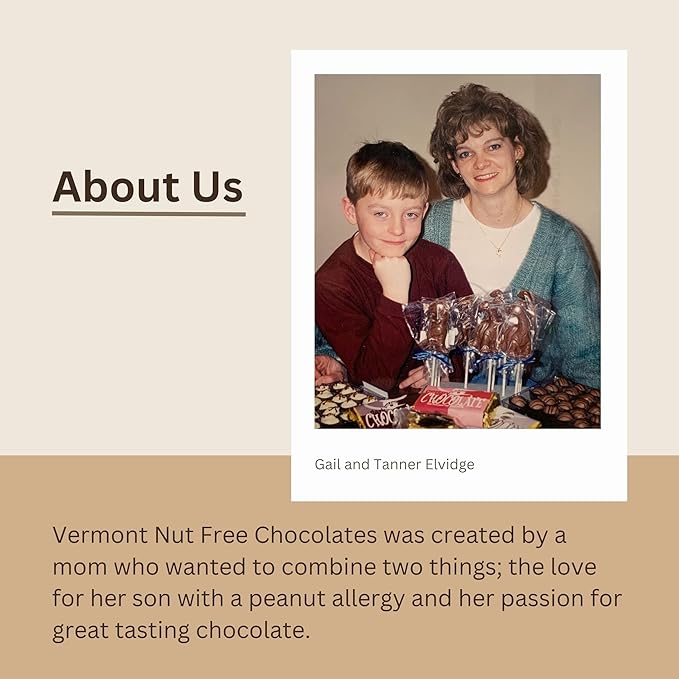 Vermont Nut Free Chocolates Boxed Chocolates (Truffle Assortment) 24-Piece, Nut-Free, Egg-Free, Kosher