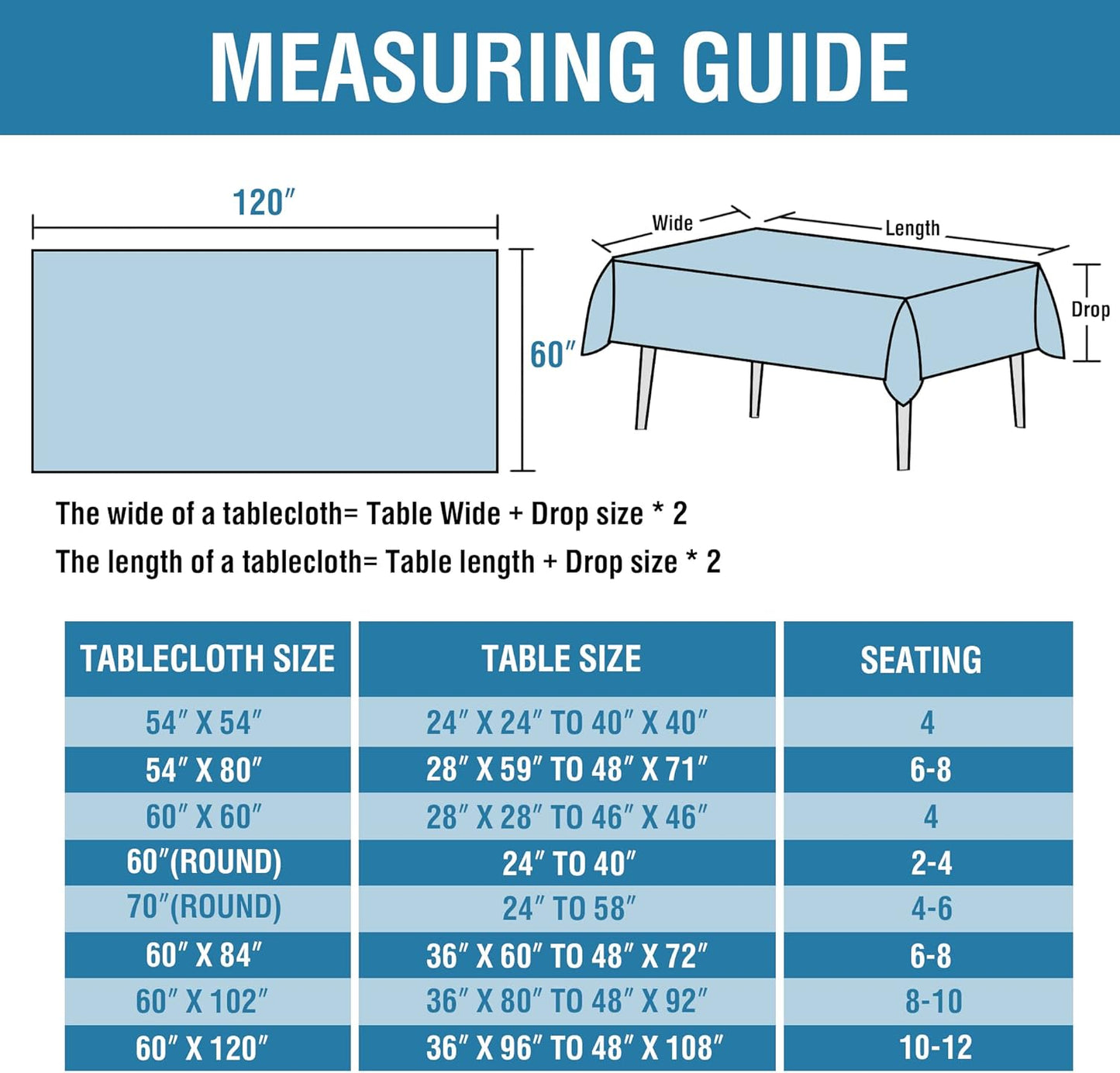 H.VERSAILTEX Linen Textured Tablecloth 60 x 120 Waterproof Decorative Table Cloth Spill-Proof Linen Look Cover for Party Table Extra Soft and Thick Fabric Wrinkle Free, Heather Sand