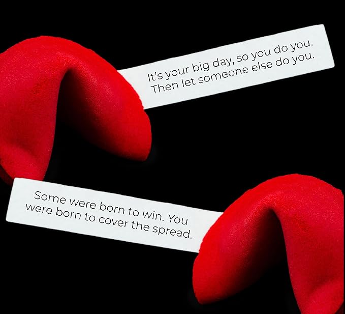 Miss Fortunes, Funny Fortune Cookies, The Birthday Dozen, Make This The Birthday They'll Probably Forget! Written by Professional Comedy Writers (Box of 12 Individually Wrapped Cookies)