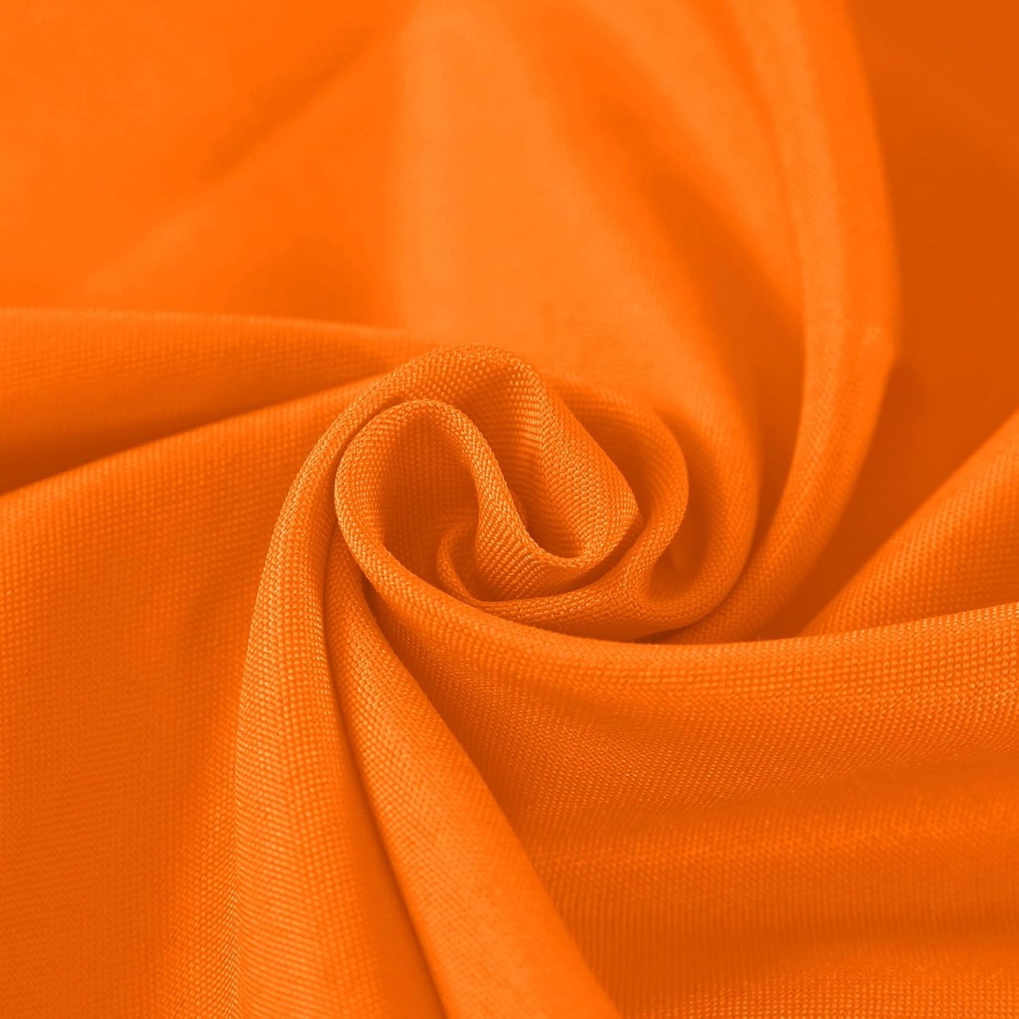 Fokitut 2 Pack Waterproof Square Tablecloth, 52x52 Inch, Stain Resistant and Wrinkle Polyester Table Cloth, Fabric Table Cover for Kitchen Dining, Wedding, Party, Holiday Dinner-Orange