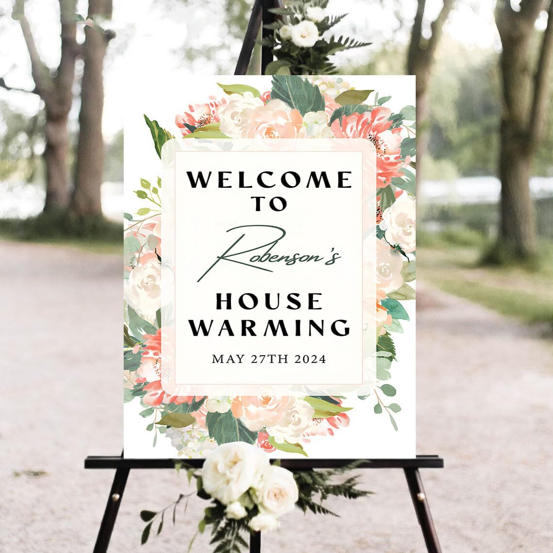 Personalized Housewarming Party Welcome Sign, Housewarming Party Decorations, Housewarming Sign, Welcome To Housewarming Party, Housewarming Party Sign, Housewarming Decor #19