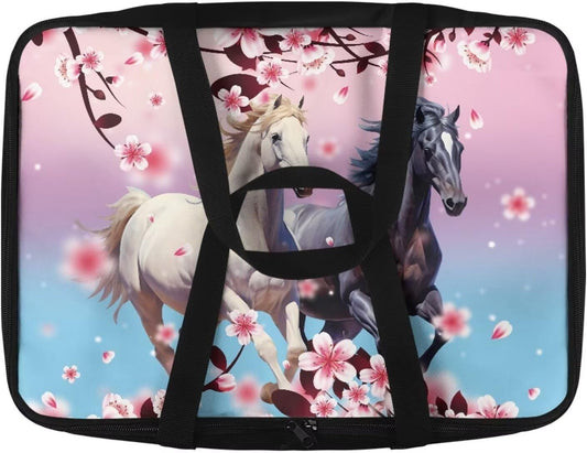 Horse Insulated Casserole Carriers Casserole Dish Carrying Case Lasagna Holder Tote Zip Food Carriers Carrier for Hot or Cold Food for Travel Potluck Parties Picnic Cookouts Beach