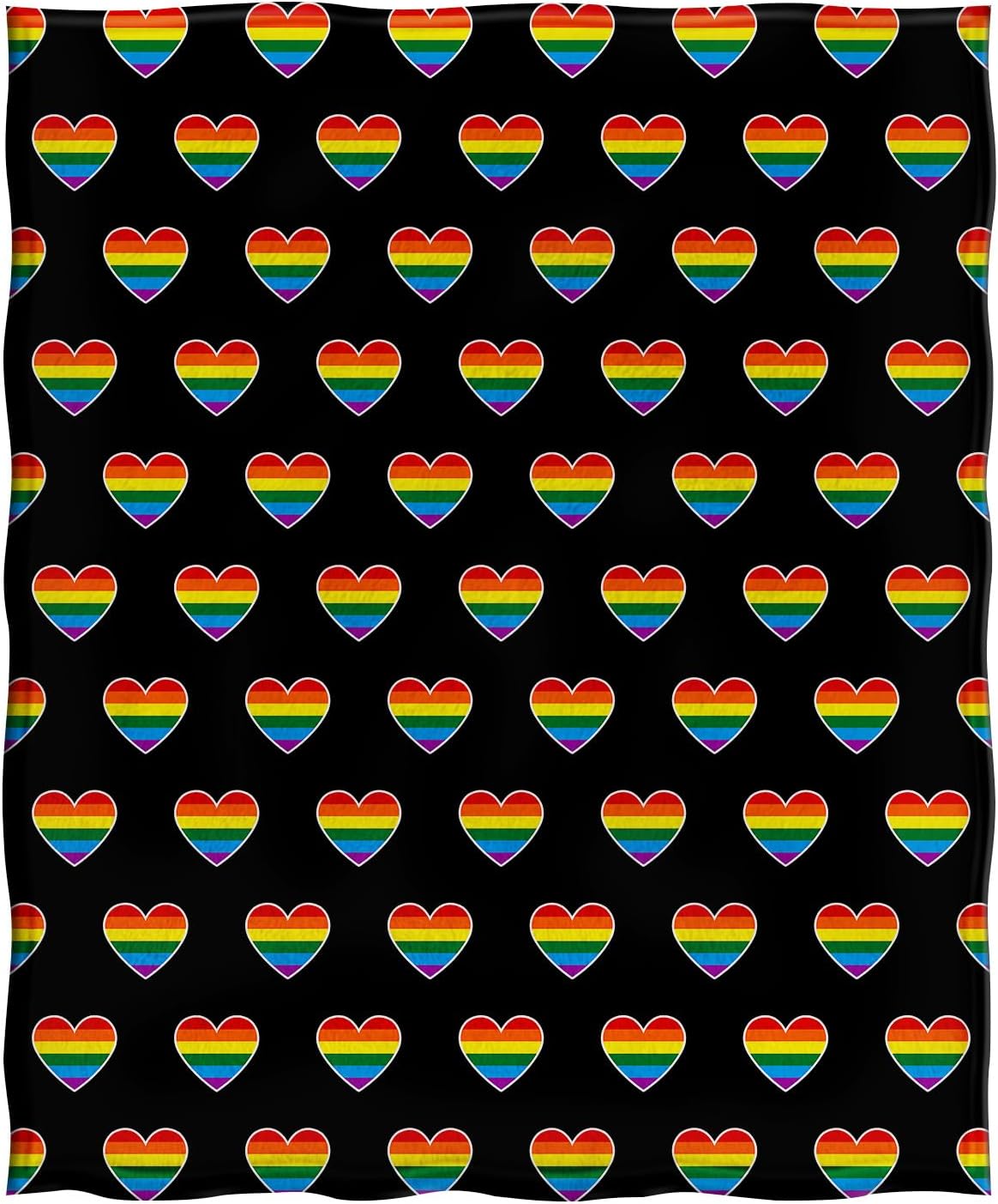 Jekeno Rainbow Gifts Blanket for Women Men, Colorful Throw Blankets Pride Gifts for LGBT Girls Boys Teens, Lesbian Gay Tie Dye Queer Decor for Home Bed Couch