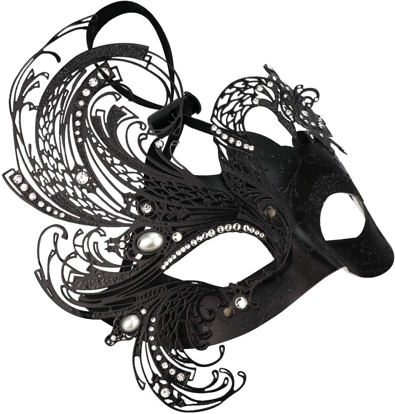 Mysterious Venetian Butterfly Lady Masquerade Halloween Party Mask Evening Prom Ball Mask Bar Costumes Accessory