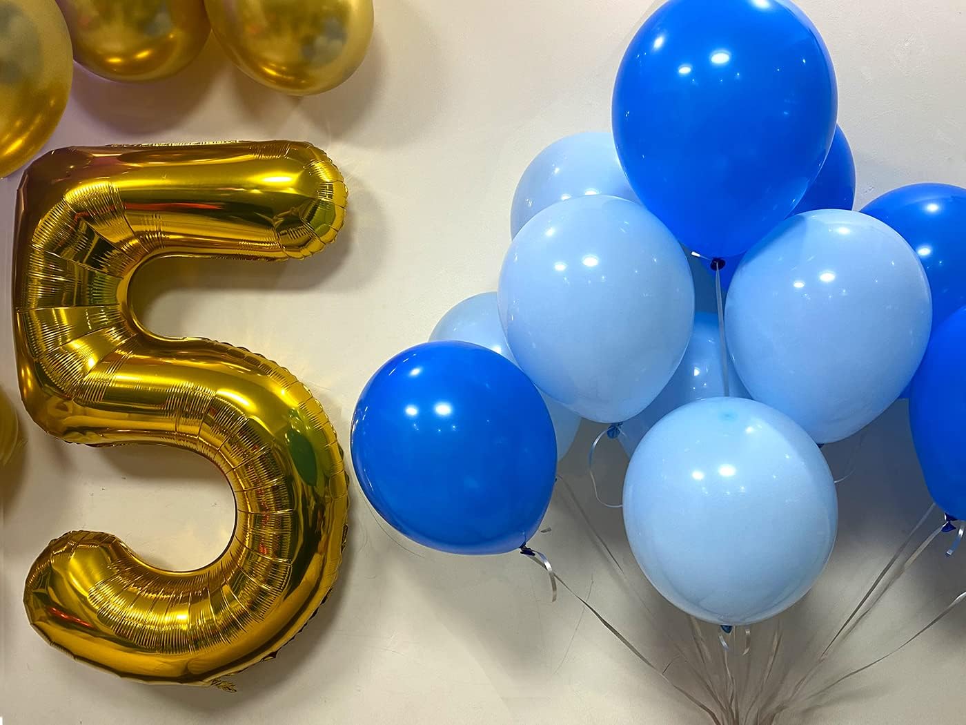 Jonhamwelbor Royal Blue Balloons 100 Pack 12 inches - Blue Helium Balloons - Matte Dark Blue Latex for Wedding Birthday Baby Shower Under Sea Party Graduation Decorations