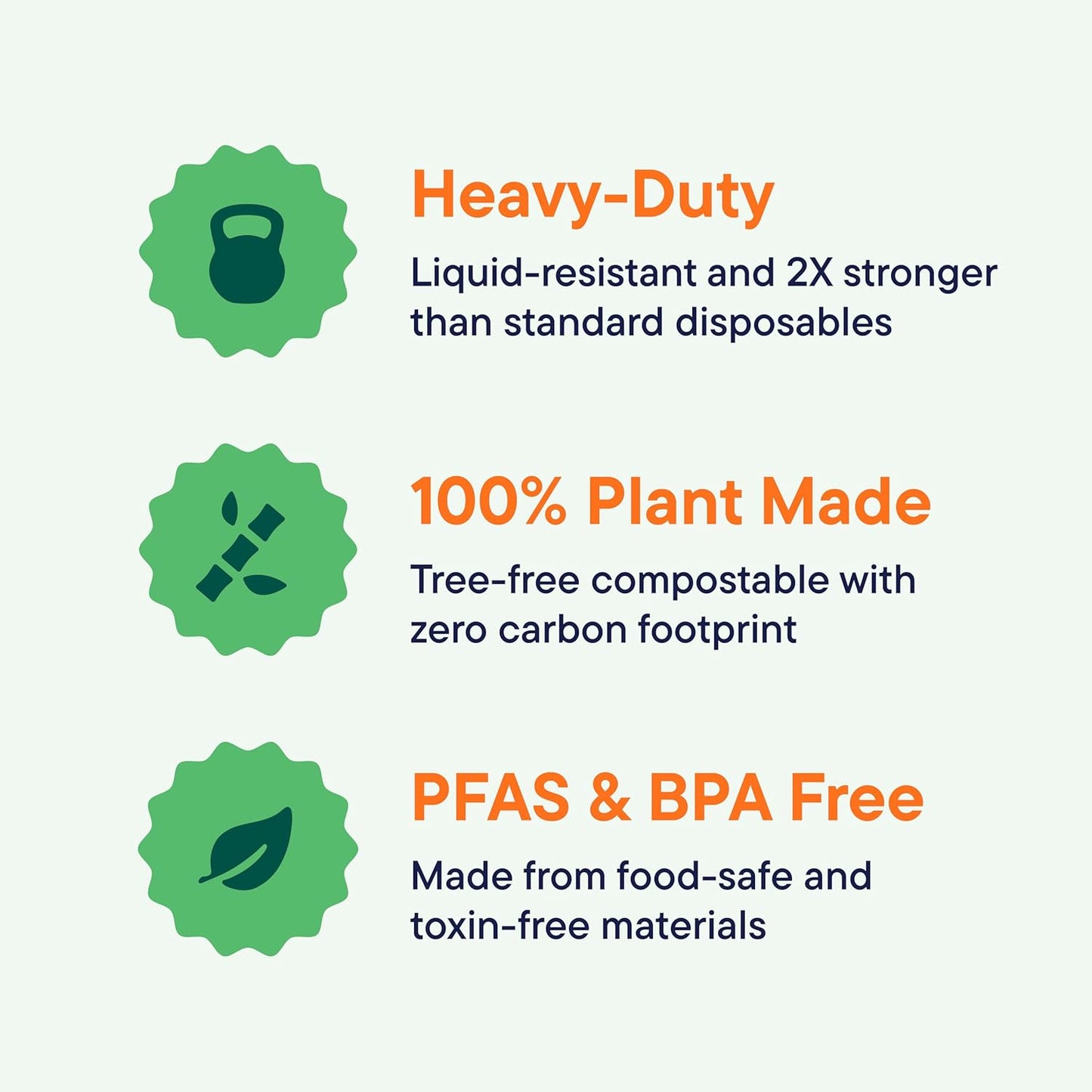 Stack Man Paper Bowls, 100% Compostable Disposable Soup Bowl [125-Pack] 12 oz. Heavy Duty, Eco-Friendly, Biodegradable Bagasse Hot Food Plates and Bowls - Natural Brown (BPI Certified) (PFAS-Free)