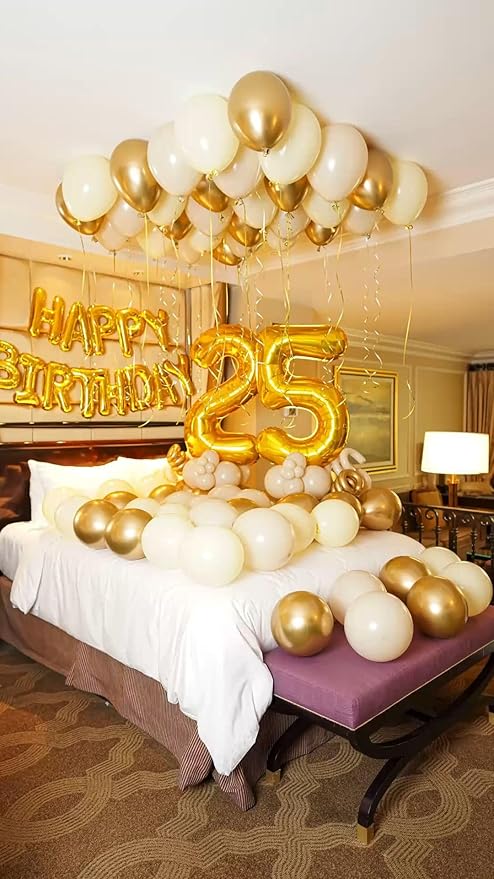 Gold Number 15 Balloon 40 inch, 15 Number Balloons, 15th Gold Birthday Decorations, 15 Year Old Girls Boys Golden Party Supplies