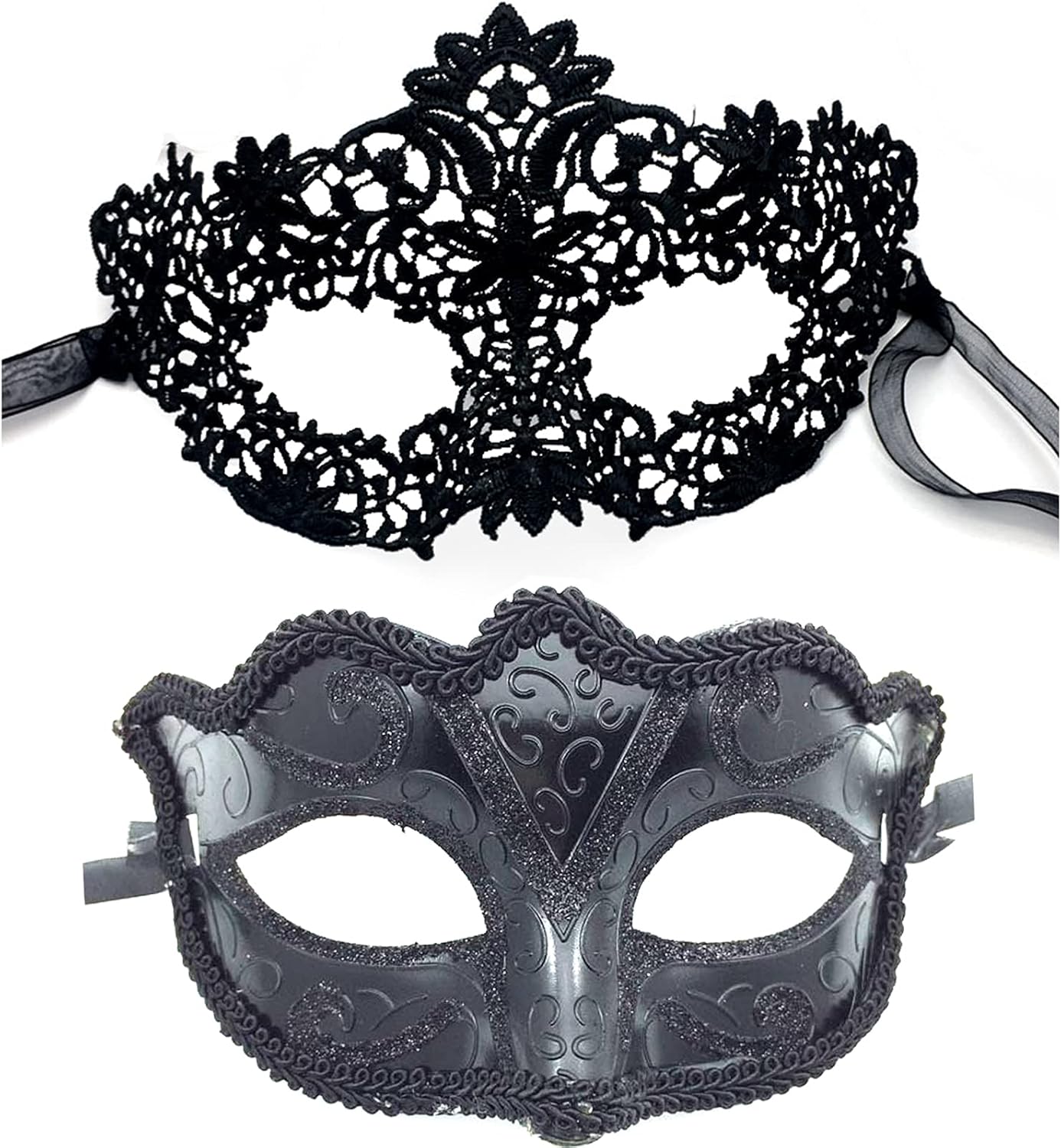 Masquerade Mask for Women- Lace Mardi Gras Masks Women Venetian Party Masquerade Mask Costume Accessories
