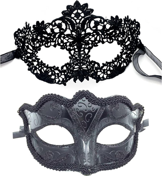 Masquerade Mask for Women- Lace Mardi Gras Masks Women Venetian Party Masquerade Mask Costume Accessories