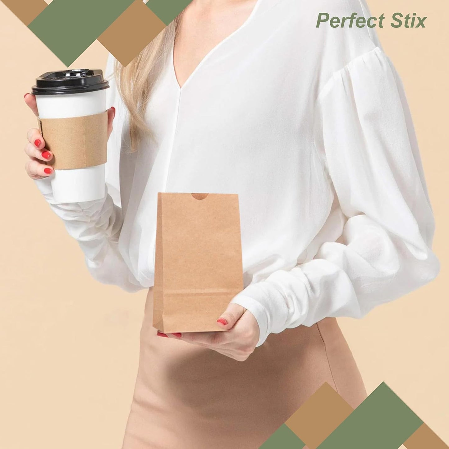 2lb Brown Paper Bags- Package of 500ct