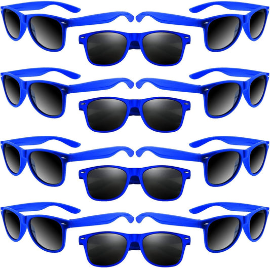 ASTARON 12 Pack Party Sunglasses Bulk Neon Party Favors for Beach Wedding Party Pool Party Supplies
