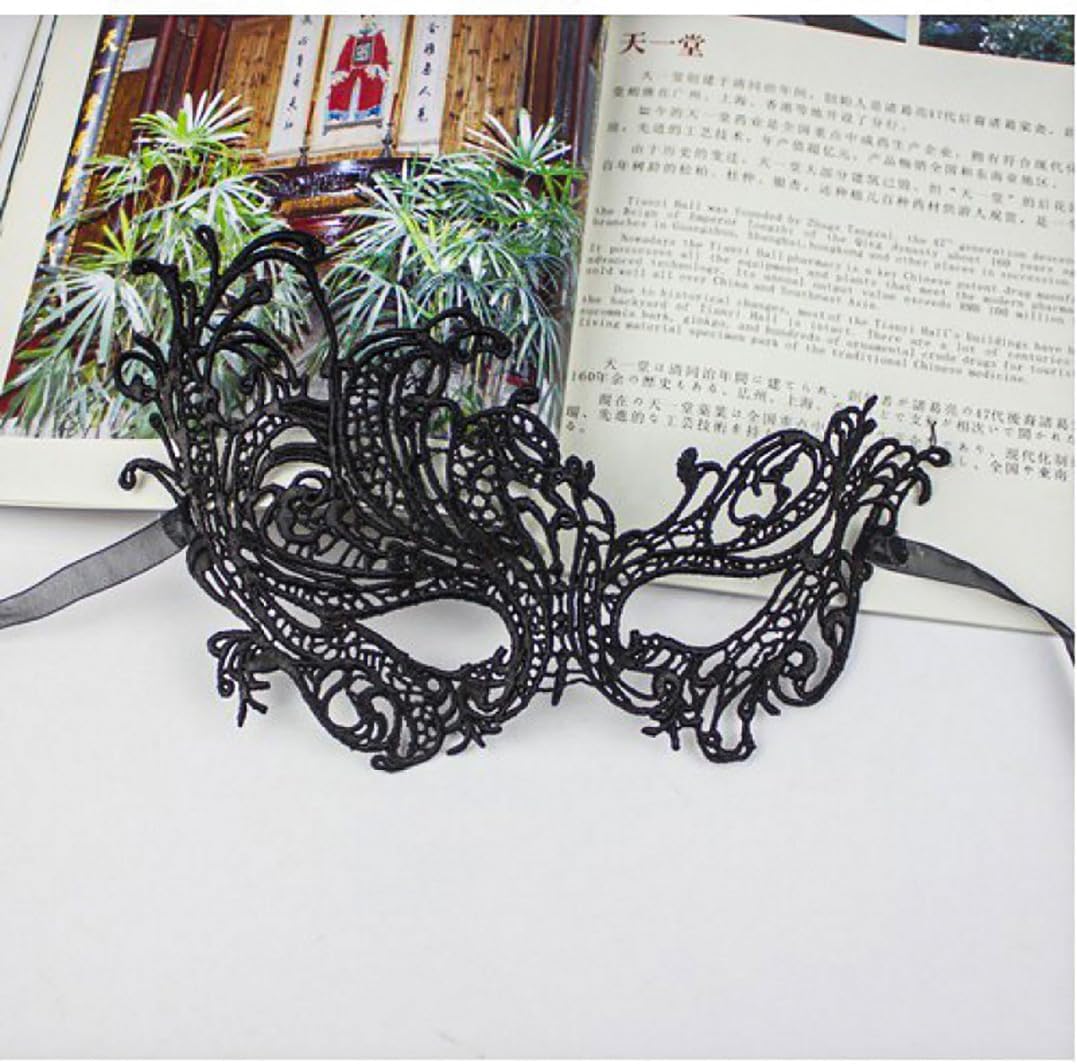 Masquerade Mask for Women- Lace Mardi Gras Masks Women Venetian Party Masquerade Mask Costume Accessories