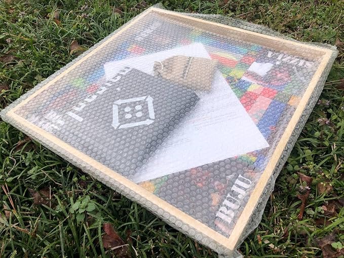 Jamaican Ludo Reggae Legends Edition – 24x24 Oversized Board Game | Unique Family Game for Adults & Friends | Gift for Dad, Mom, or Grandparents | Perfect for Family Game Night & Outdoor Events
