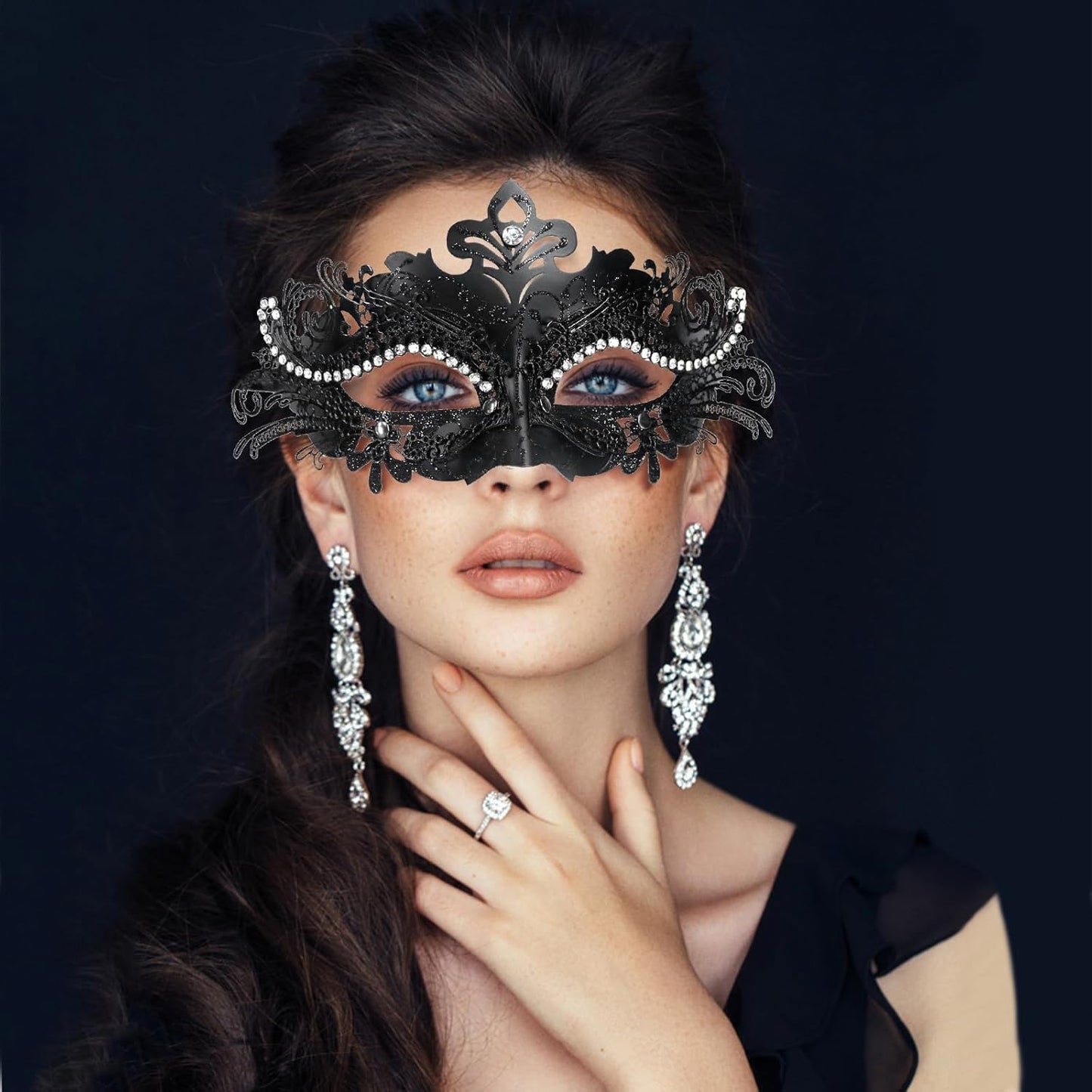 Coddsmz Masquerade Mask Venetian Masks Mardi Gras Mask Prom Ball Costume Mask Wedding Halloween Christmas Party Mask